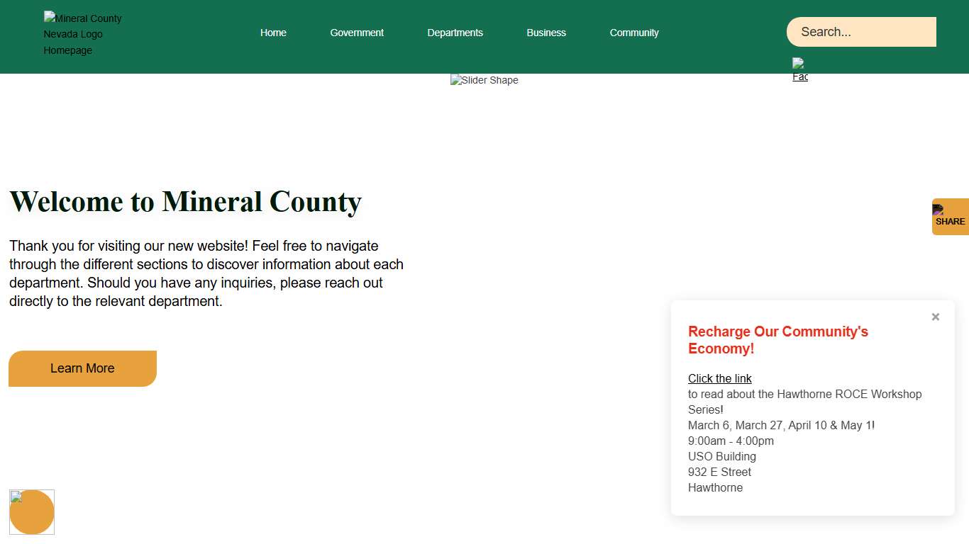 Welcome to Mineral County, NV